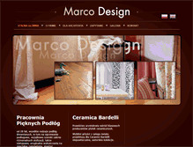 Tablet Screenshot of marcodesign.pl